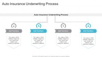 Auto Insurance Underwriting Process In Powerpoint And Google Slides Cpb