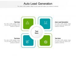 Auto lead generation ppt powerpoint presentation infographics inspiration cpb