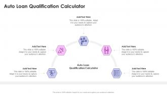 Auto Loan Qualification Calculator In Powerpoint And Google Slides Cpb