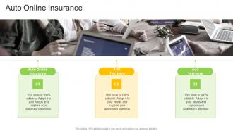 Auto Online Insurance In Powerpoint And Google Slides Cpb