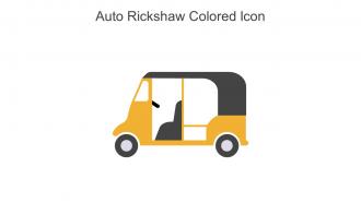 Auto Rickshaw Colored Icon In Powerpoint Pptx Png And Editable Eps Format