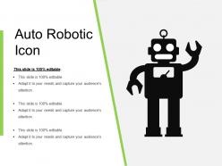 Auto robotic icon