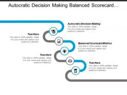 autocratic_decision_making_balanced_scorecard_metrics_healthcare_services_cpb_Slide01