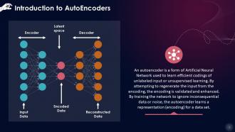 Autoencoders In Neural Networks Training Ppt