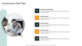 Autoimmune Diet Plan In Powerpoint And Google Slides Cpb