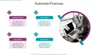 Automate Finances In Powerpoint And Google Slides Cpb