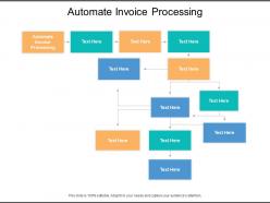 Automate invoice processing ppt powerpoint presentation summary gallery cpb