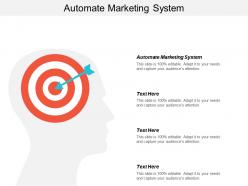 Automate marketing system ppt powerpoint presentation file example file cpb