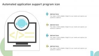 Automated Application Support Program Icon