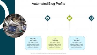 Automated Blog Profits In Powerpoint And Google Slides Cpb