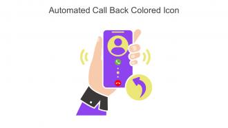 Automated Call Back Colored Icon In Powerpoint Pptx Png And Editable Eps Format