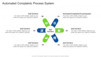 Automated Complaints Process System In Powerpoint And Google Slides Cpb