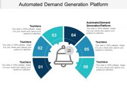 Automated demand generation platform ppt powerpoint presentation model files cpb