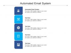 Automated email system ppt powerpoint presentation infographics information cpb
