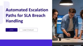 Automated Escalation Paths For SLA Breach Handling PPT PowerPoint AT