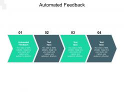 Automated feedback ppt powerpoint presentation show cpb