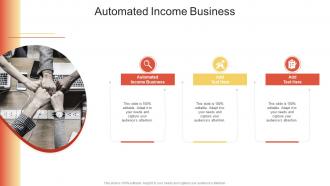 Automated Income Business In Powerpoint And Google Slides Cpb