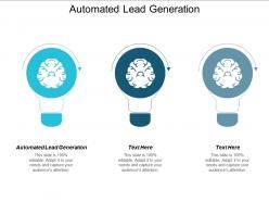 Automated lead generation ppt powerpoint presentation pictures templates cpb