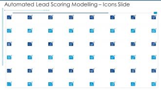 Automated lead scoring modelling icons slide ppt file structure