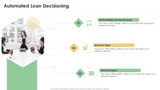 Automated Loan Decisioning In Powerpoint And Google Slides Cpb