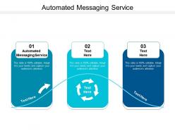 Automated messaging service ppt powerpoint presentation icon outline cpb