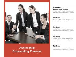 Automated onboarding process ppt powerpoint presentation summary maker cpb