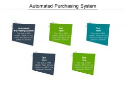 Automated purchasing system ppt powerpoint presentation icon clipart cpb