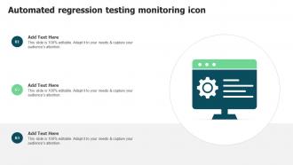 Automated Regression Testing Monitoring Icon