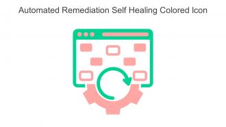 Automated Remediation Self Healing Colored Icon In Powerpoint Pptx Png And Editable Eps Format