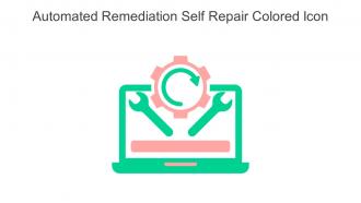 Automated Remediation Self Repair Colored Icon In Powerpoint Pptx Png And Editable Eps Format