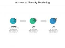 Automated security monitoring ppt powerpoint presentation layouts graphics cpb