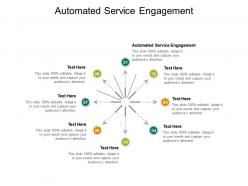 Automated service engagement ppt powerpoint presentation outline samples cpb