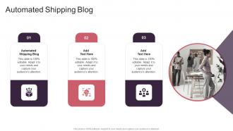 Automated Shipping Blog In Powerpoint And Google Slides Cpb