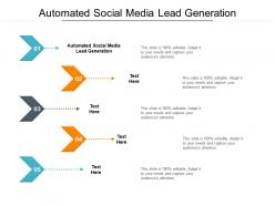 Automated social media lead generation ppt powerpoint presentation layouts outfit cpb