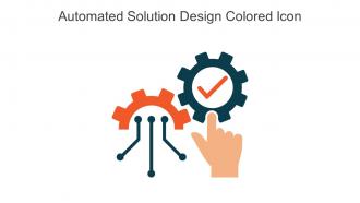 Automated Solution Design Colored Icon In Powerpoint Pptx Png And Editable Eps Format