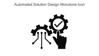 Automated Solution Design Monotone Icon In Powerpoint Pptx Png And Editable Eps Format