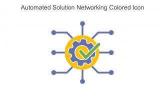 Automated Solution Networking Colored Icon In Powerpoint Pptx Png And Editable Eps Format