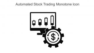 Automated Stock Trading Monotone Icon In Powerpoint Pptx Png And Editable Eps Format