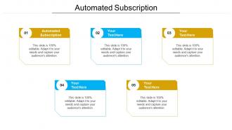 Automated subscription ppt powerpoint presentation model graphics design cpb