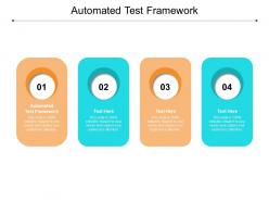 Automated test framework ppt powerpoint presentation gallery guide cpb