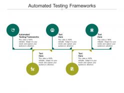 Automated testing frameworks ppt powerpoint presentation gallery inspiration cpb