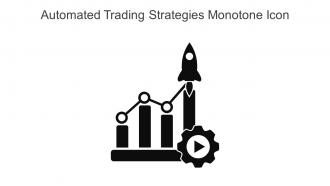 Automated Trading Strategies Monotone Icon In Powerpoint Pptx Png And Editable Eps Format