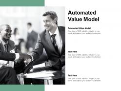 Automated value model ppt powerpoint presentation gallery maker cpb