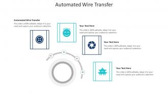 Automated Wire Transfer Ppt Powerpoint Presentation Show Demonstration Cpb