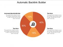 Automatic banklink builder ppt powerpoint presentation file background images cpb