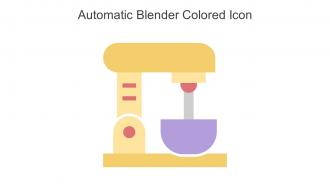 Automatic Blender Colored Icon In Powerpoint Pptx Png And Editable Eps Format