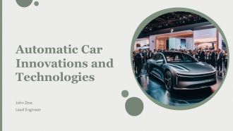Automatic Car PPT Graphics AT