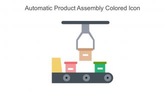 Automatic Product Assembly Colored Icon In Powerpoint Pptx Png And Editable Eps Format