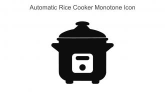 Automatic Rice Cooker Monotone Icon In Powerpoint Pptx Png And Editable Eps Format