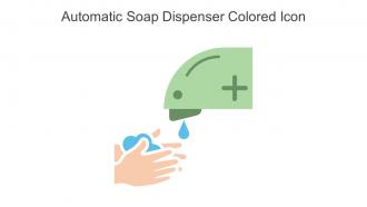 Automatic Soap Dispenser Colored Icon In Powerpoint Pptx Png And Editable Eps Format